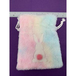 Hobby Lobby Tie-Dye Bunny Pastel Sack Bag Pouch, 6 x 8